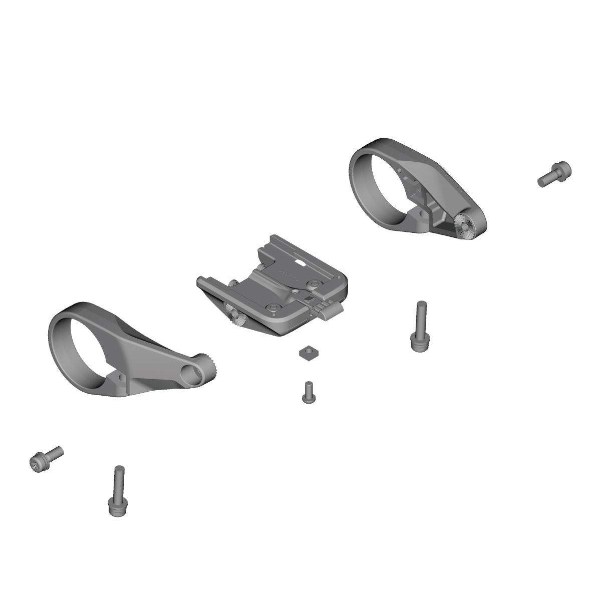 Shimano Bracket Unit SC-E6100 – ajotietokoneen kiinnike, 2,7" näyttö