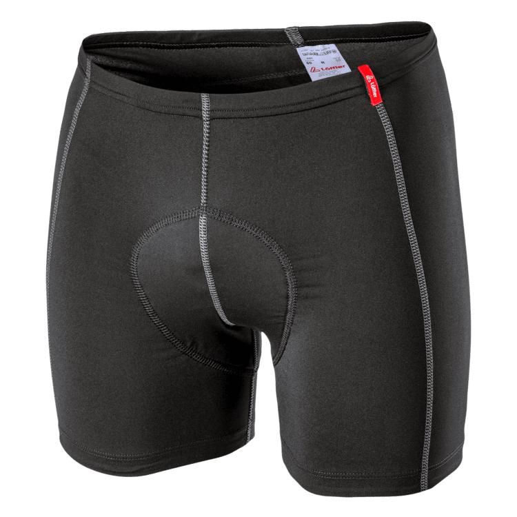 Löffler Alushousu pehmusteella Elastic – miesten pyöräilyalushousut, Comfort-Elastinen istuintyyny