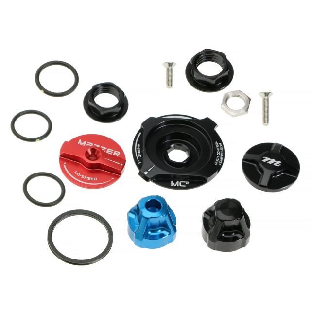 Manitou Mezzer Pro Adjustment Knob / Air Cap Kit – Joustohaarukan säätöosat