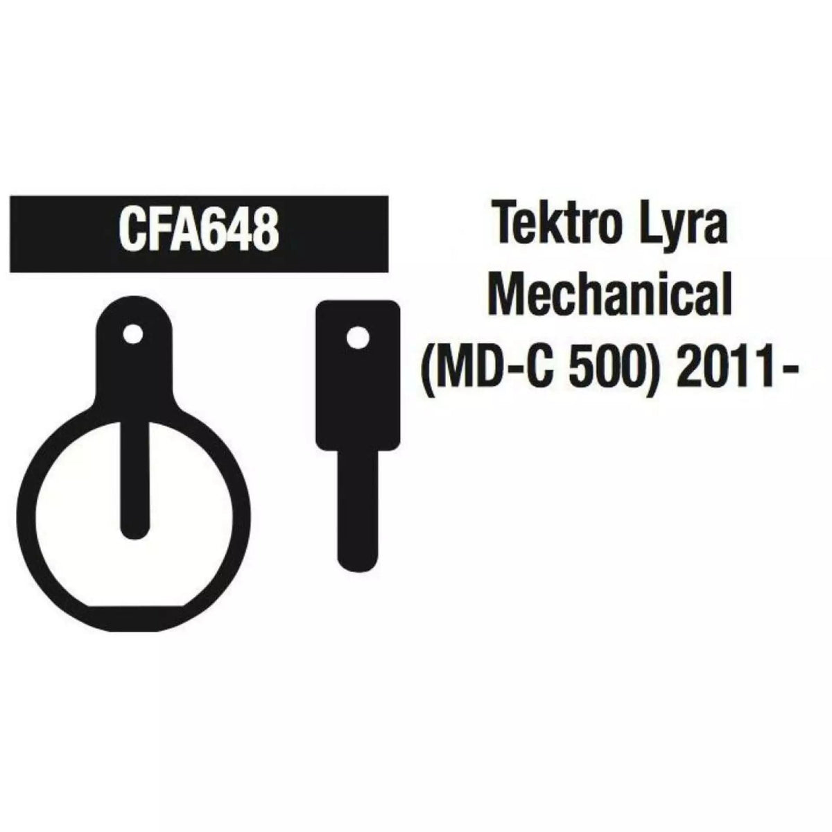 EBC Levyjarrupala CFA-648 – maastoajoneuvojen jarrupalat