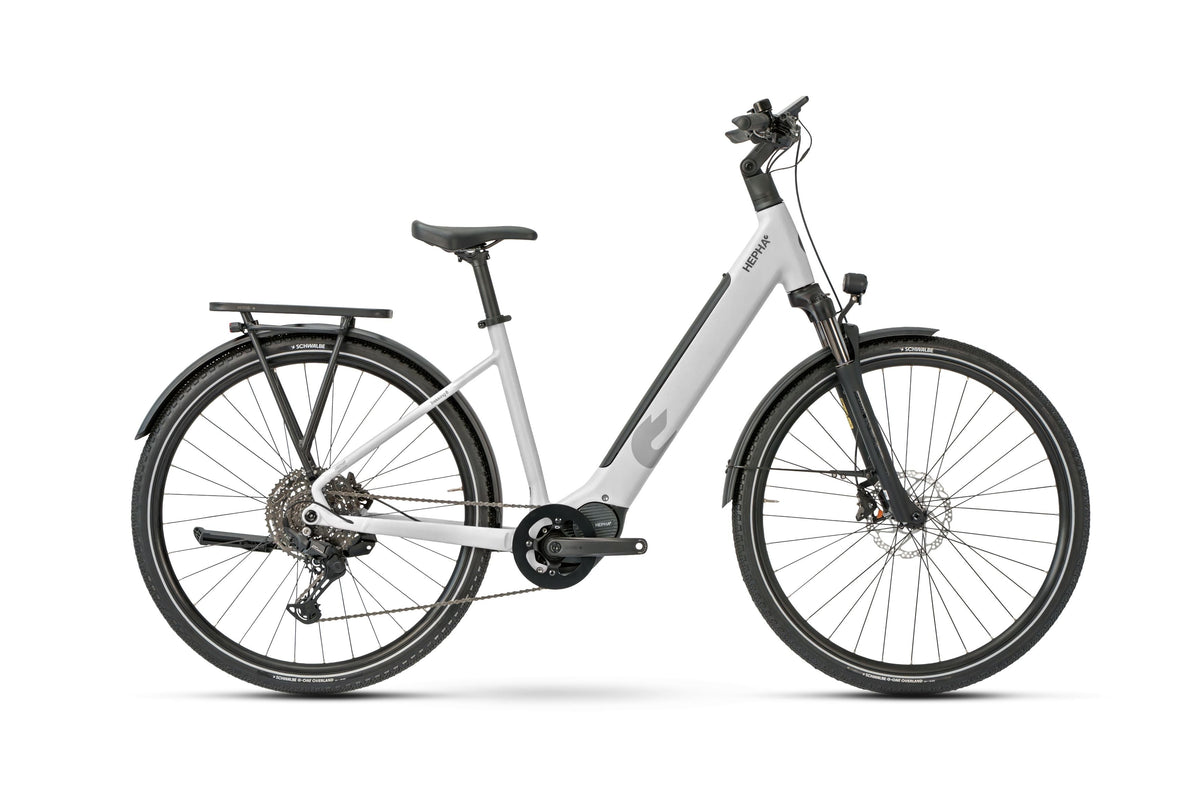 Hepha Trekking 8 Long Range Low Step – sähköpyörä, 100 Nm, 600 Wh