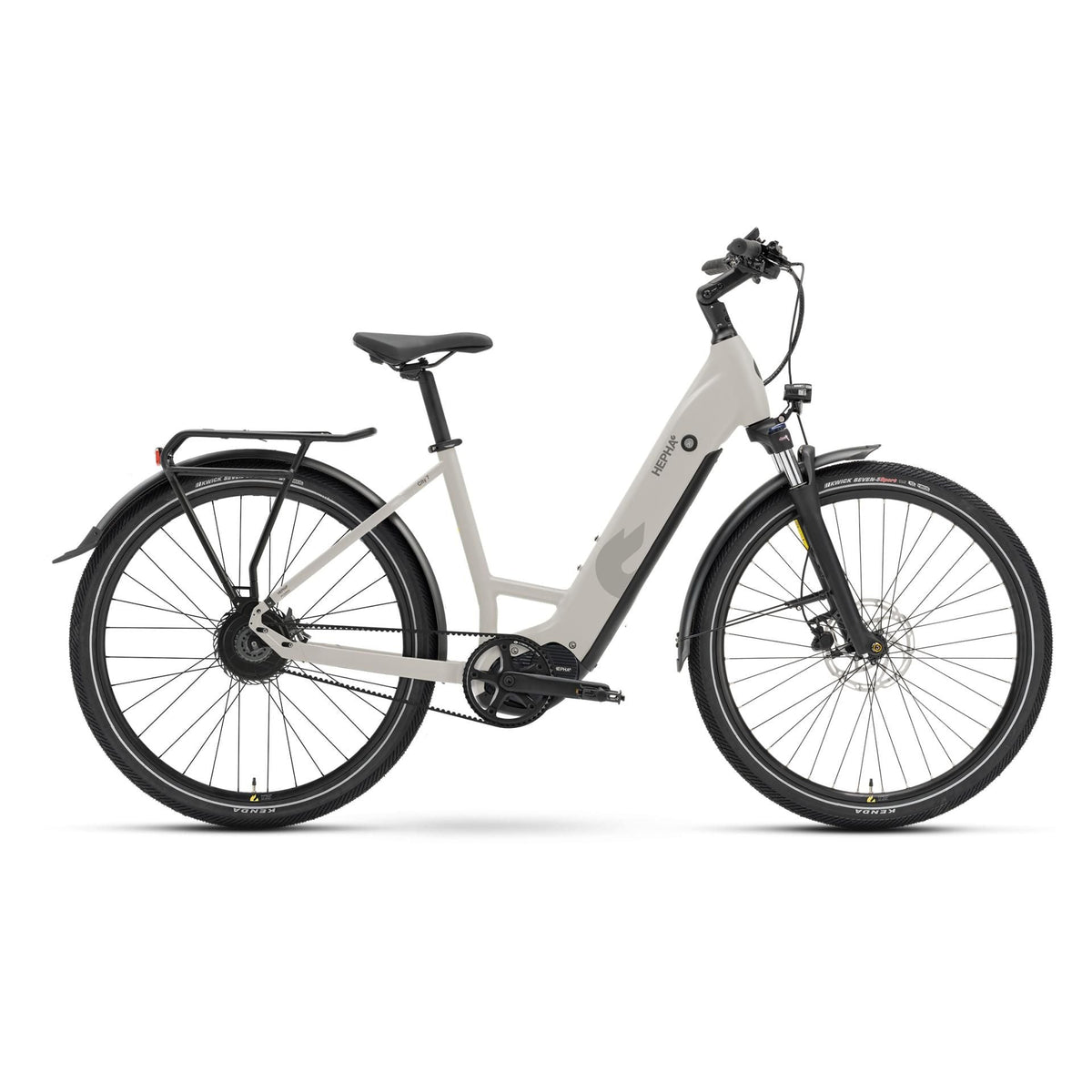Hepha City 7 Long Range – sähköpyörä, 100 Nm, 708 Wh