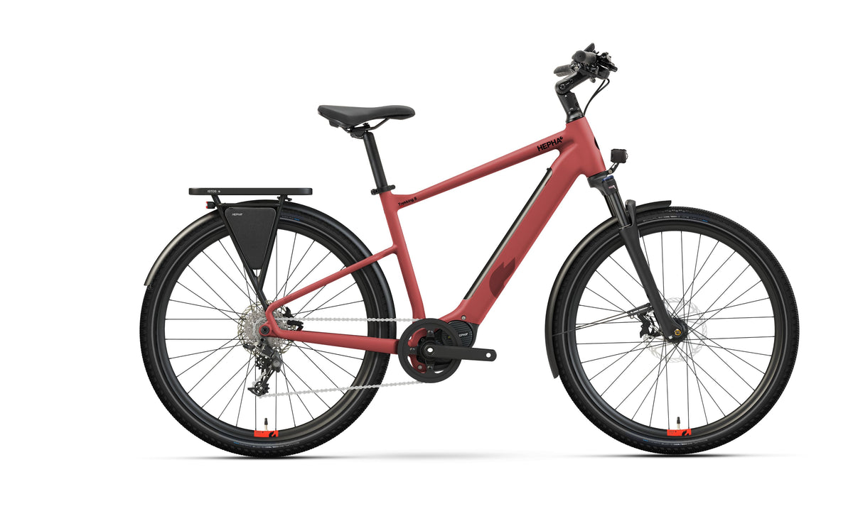 Hepha Trekking 8 Performance – sähköretkipyörä, 100 Nm, 600 Wh