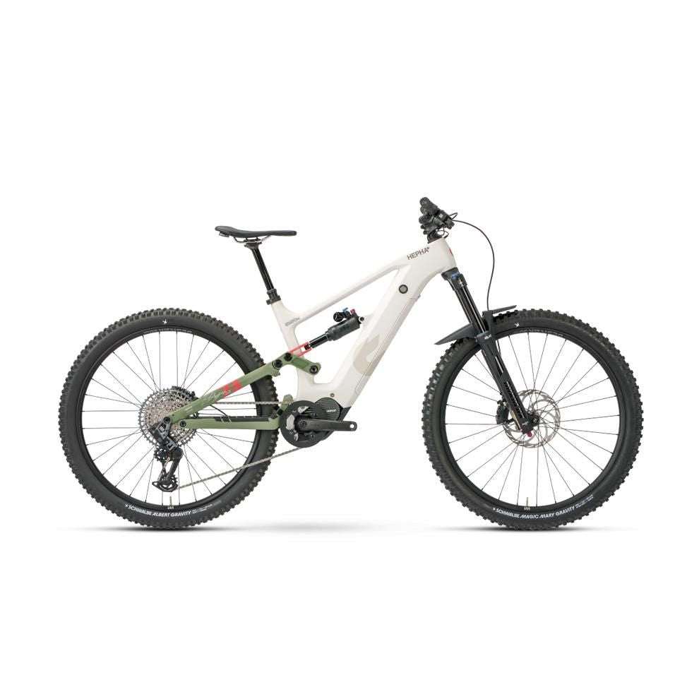 Hepha All Mountain 7 Carbon Tschugg Signature – sähköenduro-pyörä, 110 Nm, 800 Wh
