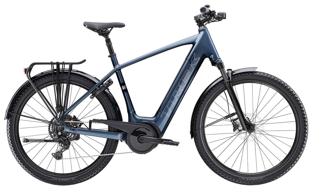 Trek Verve+ 4 – sähköhybridipyörä, 75 Nm, 400 Wh
