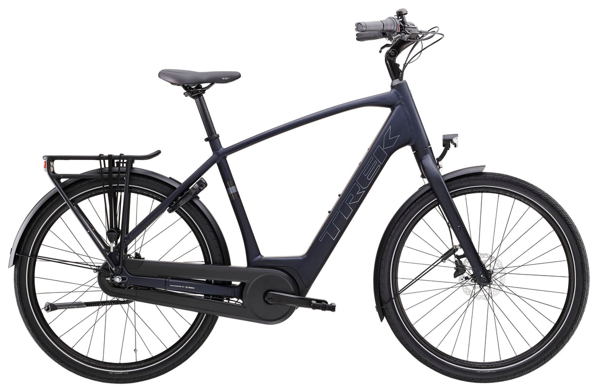 Trek District+ 1 – sähkökaupunkipyörä, 40 Nm, 400 Wh