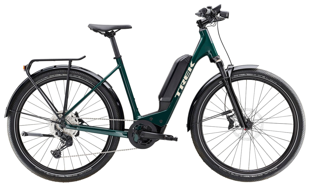 Trek Allant+ 6 Lowstep – sähkökaupunkipyörä, 85 Nm, 545 Wh