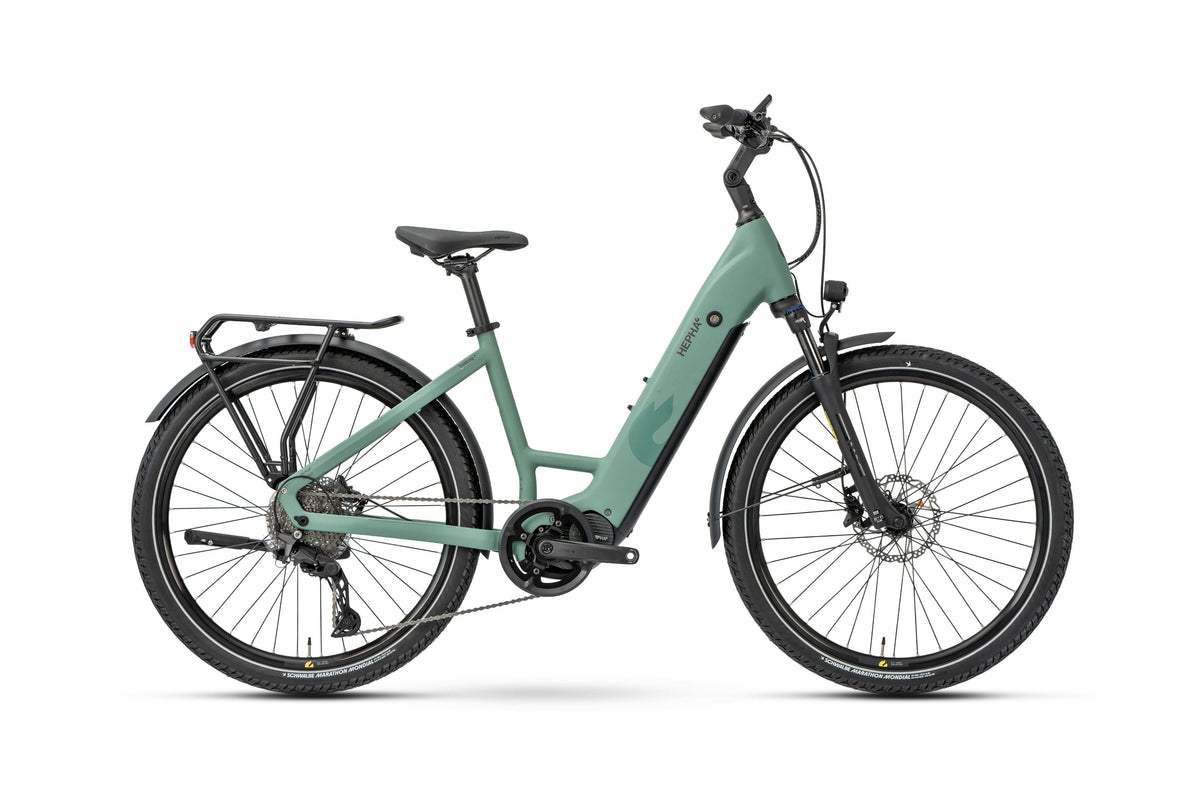 Hepha Trekking 7 Performance Low Step – sähkötrekkauspyörä, 100 Nm, 708 Wh