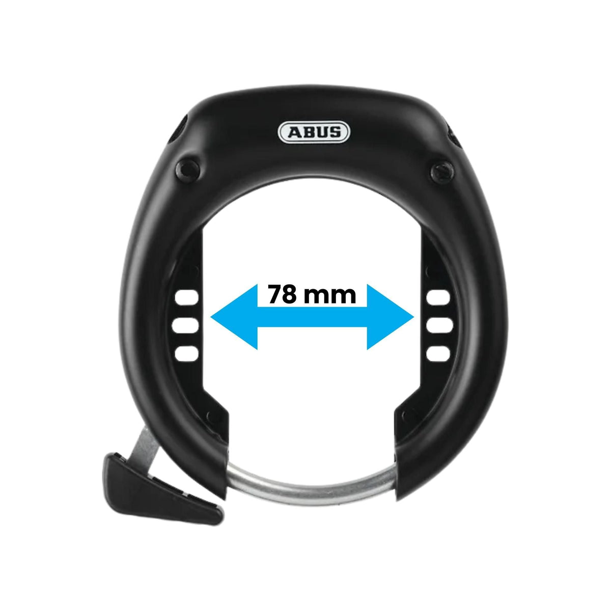 Abus Shield Plus 5750L NR – runkolukko, 78 mm sisäleveys