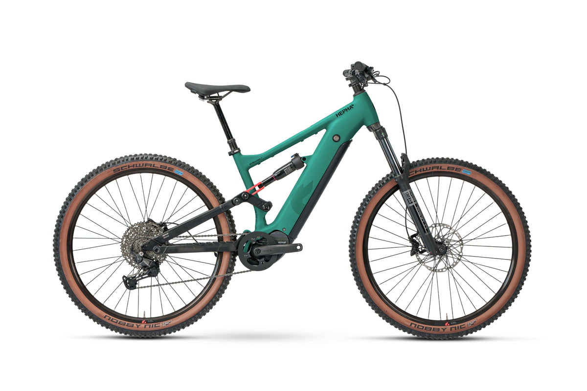 Hepha All Mountain 7 Alloy Performance – sähkömaastopyörä, 100 Nm, 800 Wh