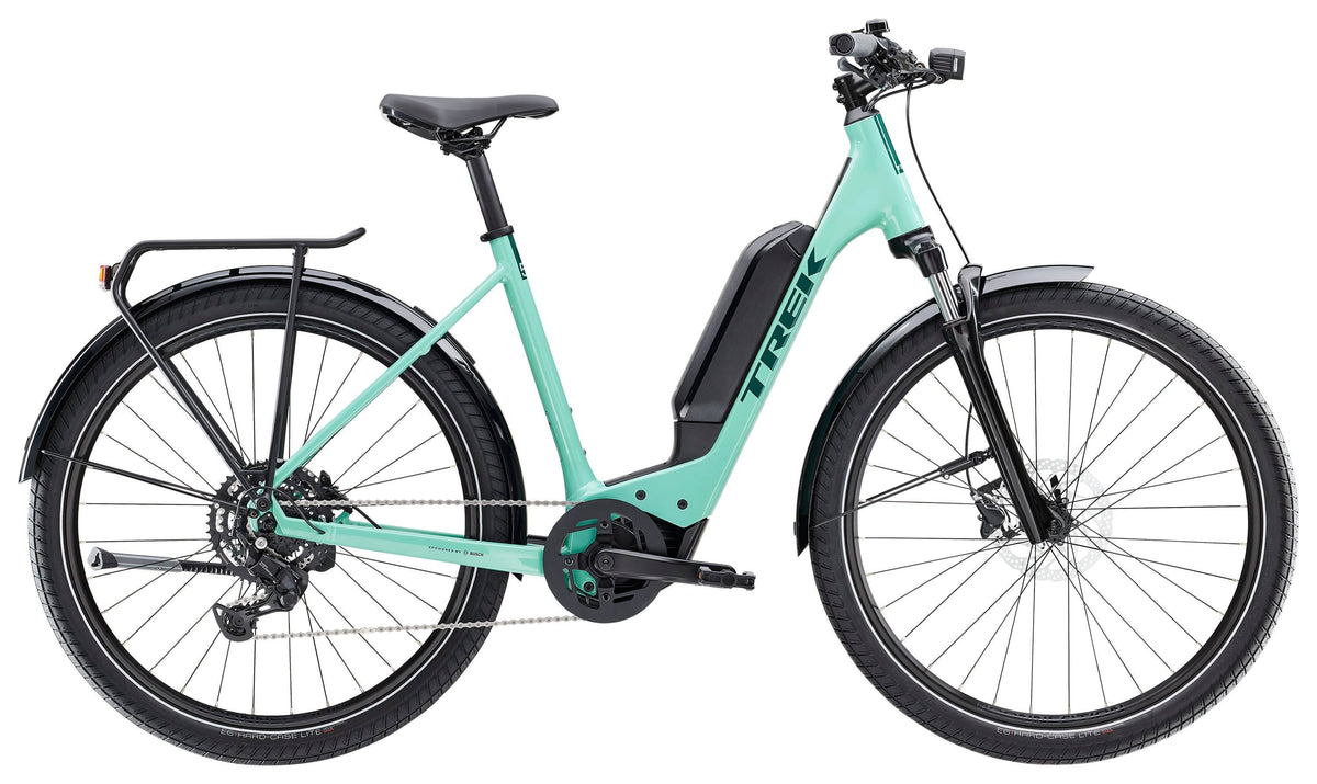 Trek Allant+ 5 Lowstep – sähkökaupunkipyörä, 85 Nm, 545 Wh