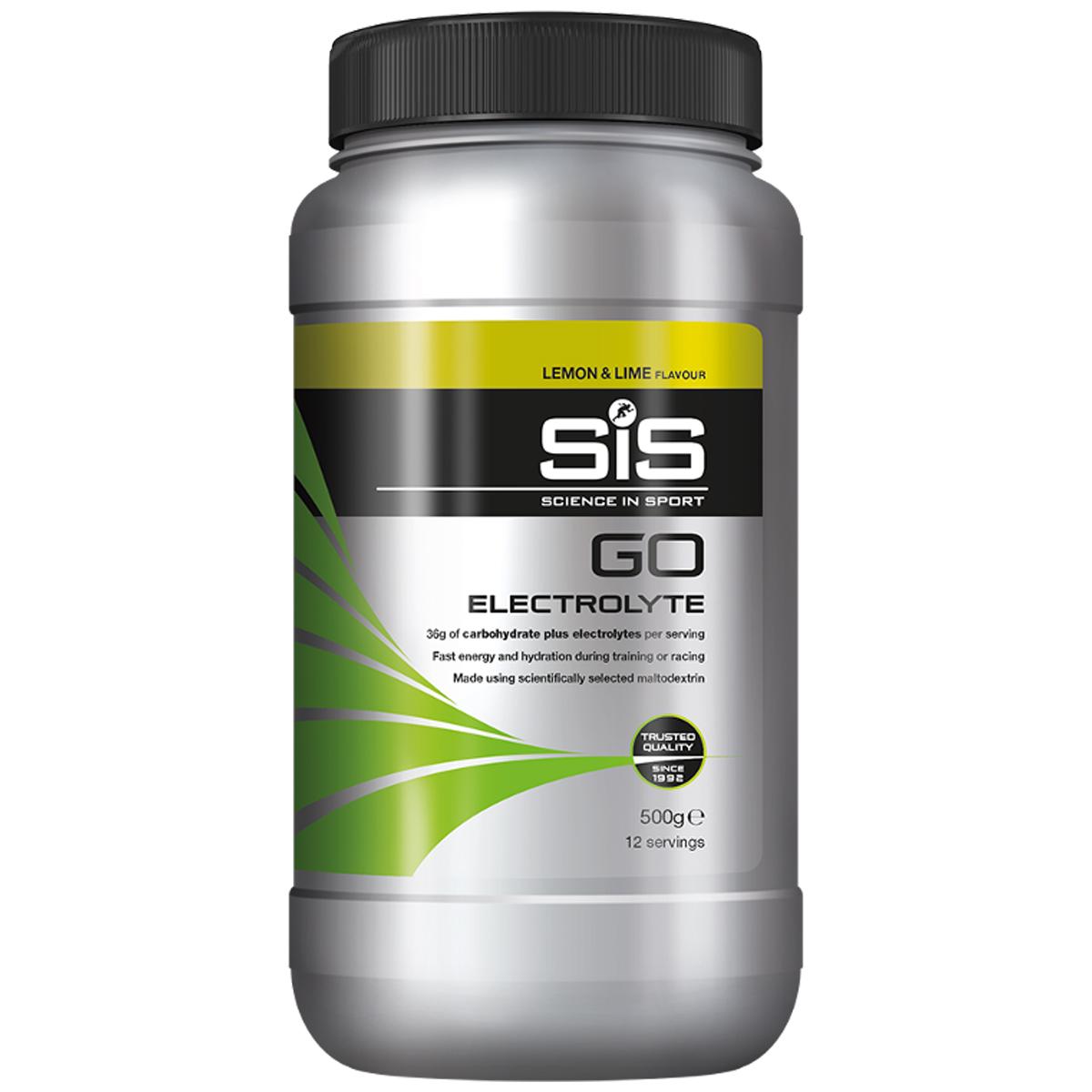 SiS Go Energy + Electrolyte – isotoninen urheiluravinne jauhe, Sitruuna / Lime