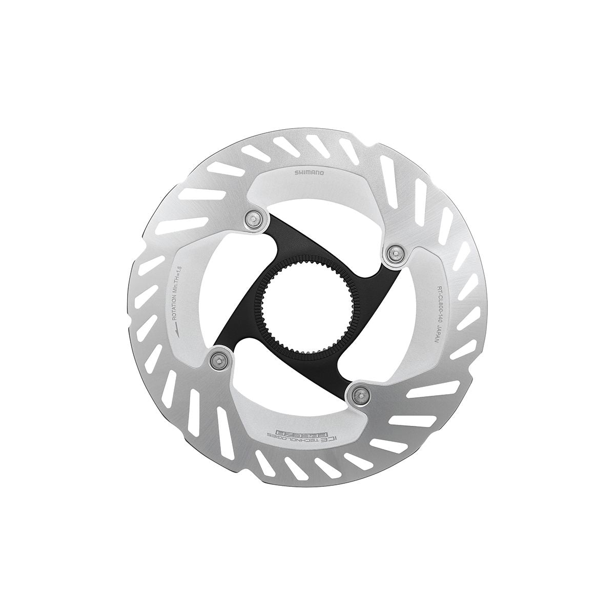 Shimano Rotor 140mm Lock Ext. RT-CL800 w/LRing – Ice-Tech Freeza, Center Lock