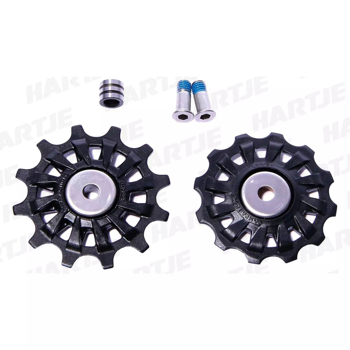 Campagnolo Set Of Re 12S Derailleur Pulleys (8,0 Mm) + Screws