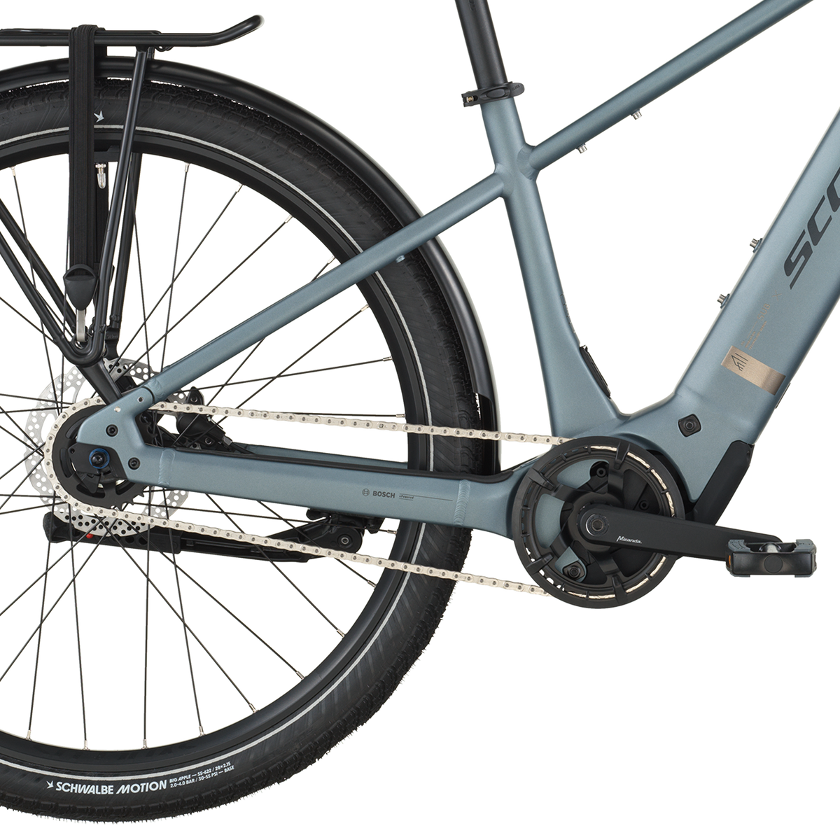 Scott Sub Tour 40 – sähkökaupunkipyörä, 540 Wh