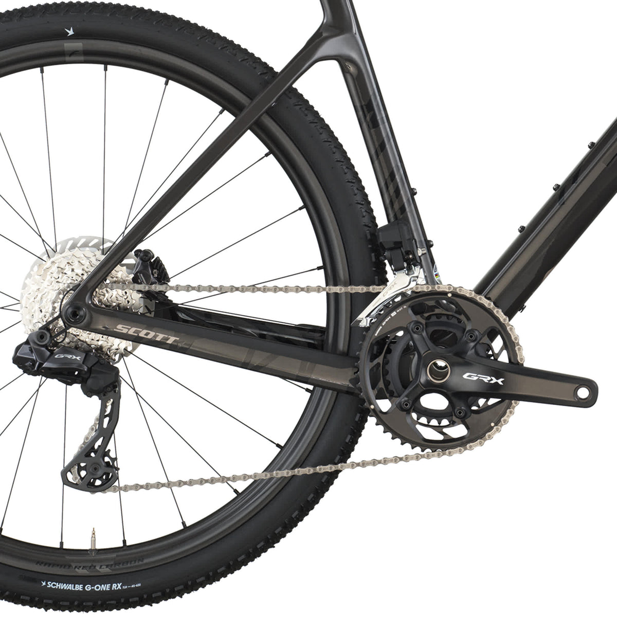 Scott Addict Gravel 15 – gravel-pyörä, Shimano GRX Di2