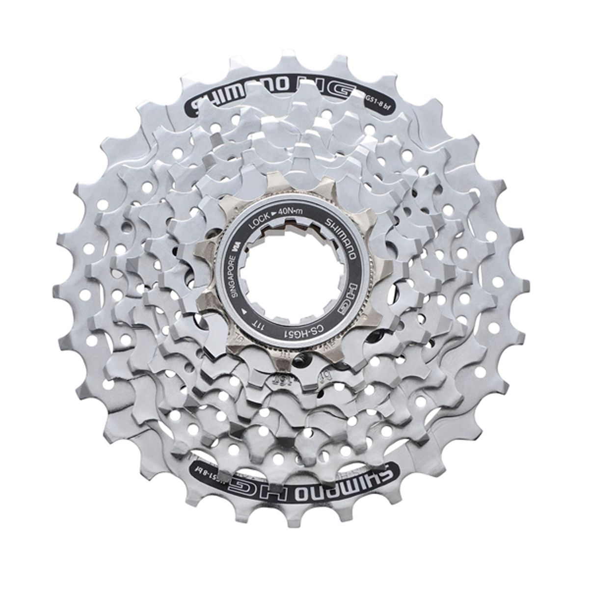 Shimano CS-HG51 Alivio – 8-vaihteinen kasetti, 11-30T