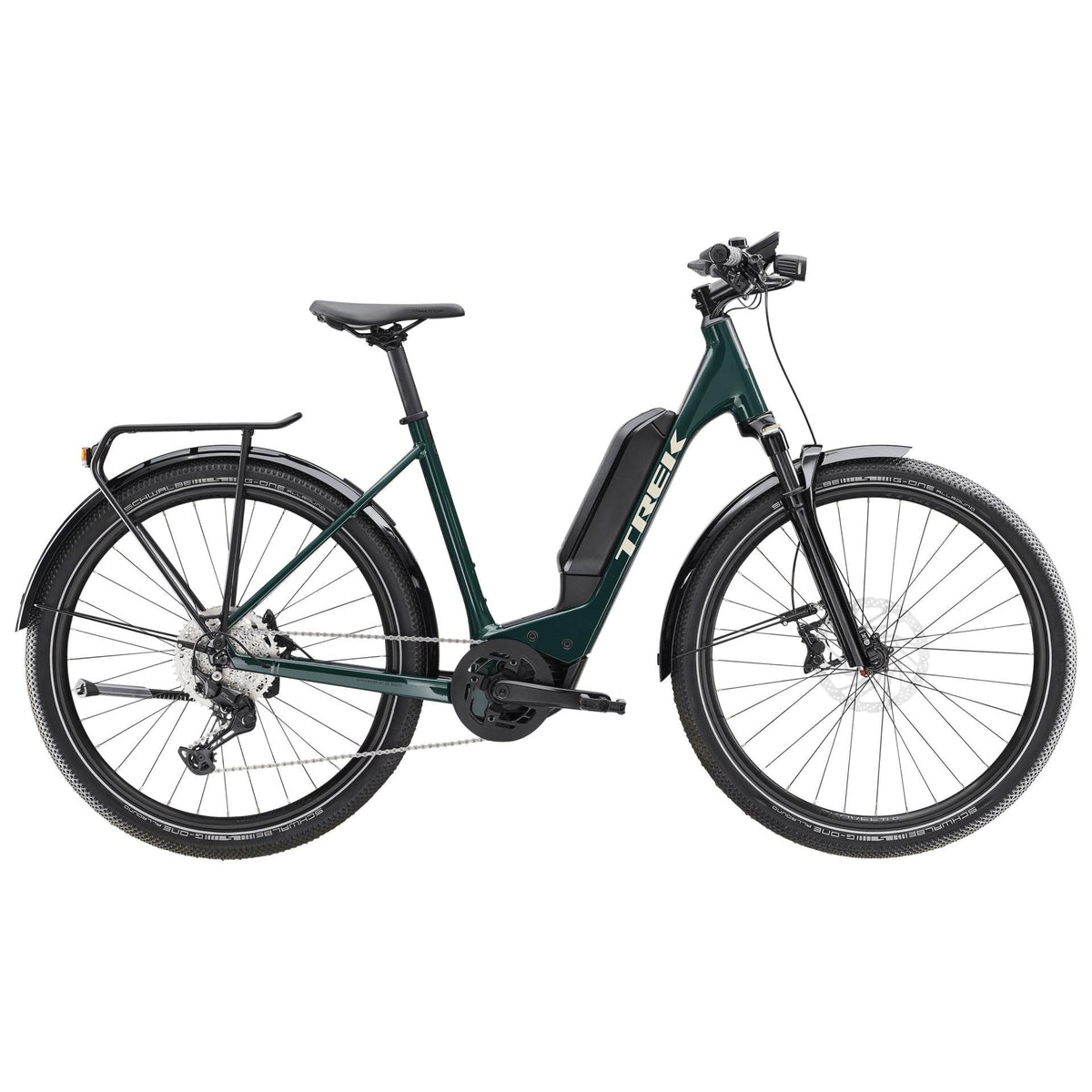 Trek Allant+ 6 Lowstep – sähkökaupunkipyörä, 85 Nm, 545 Wh
