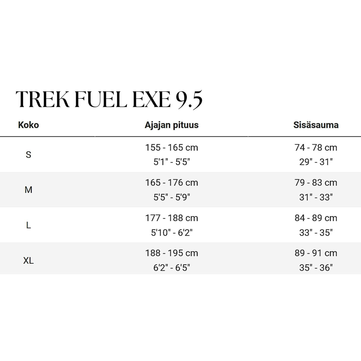 Trek Fuel EXe 9.5 – sähkömaastopyörä, 50 Nm, 360 Wh