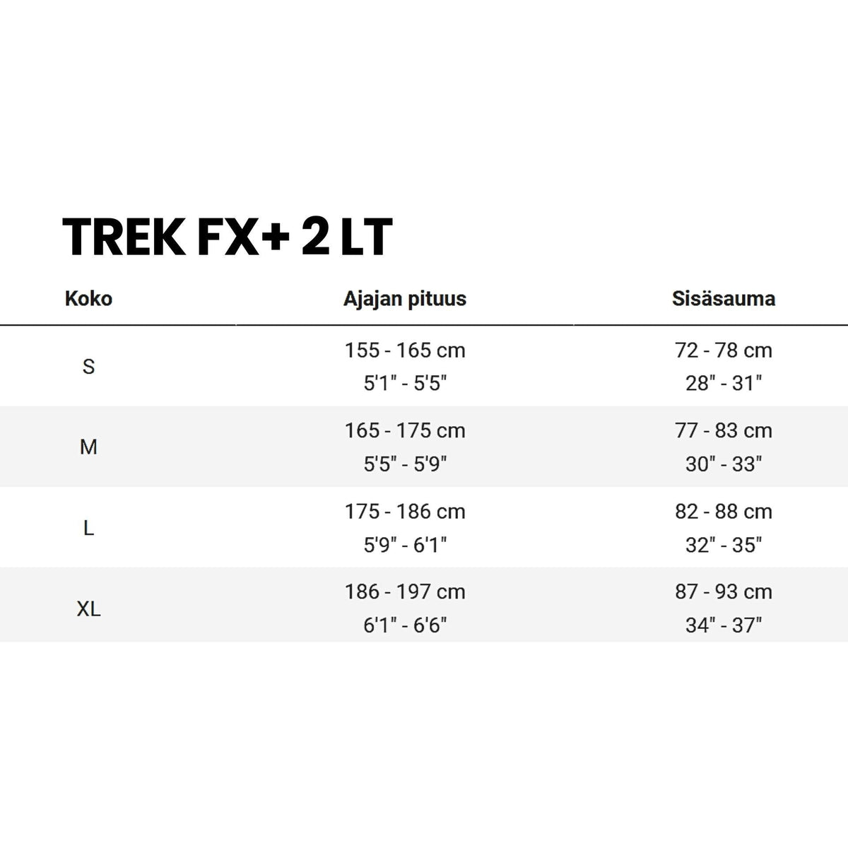 Trek FX+ 2 LT – sähköhybridipyörä, 40 Nm, 250 Wh