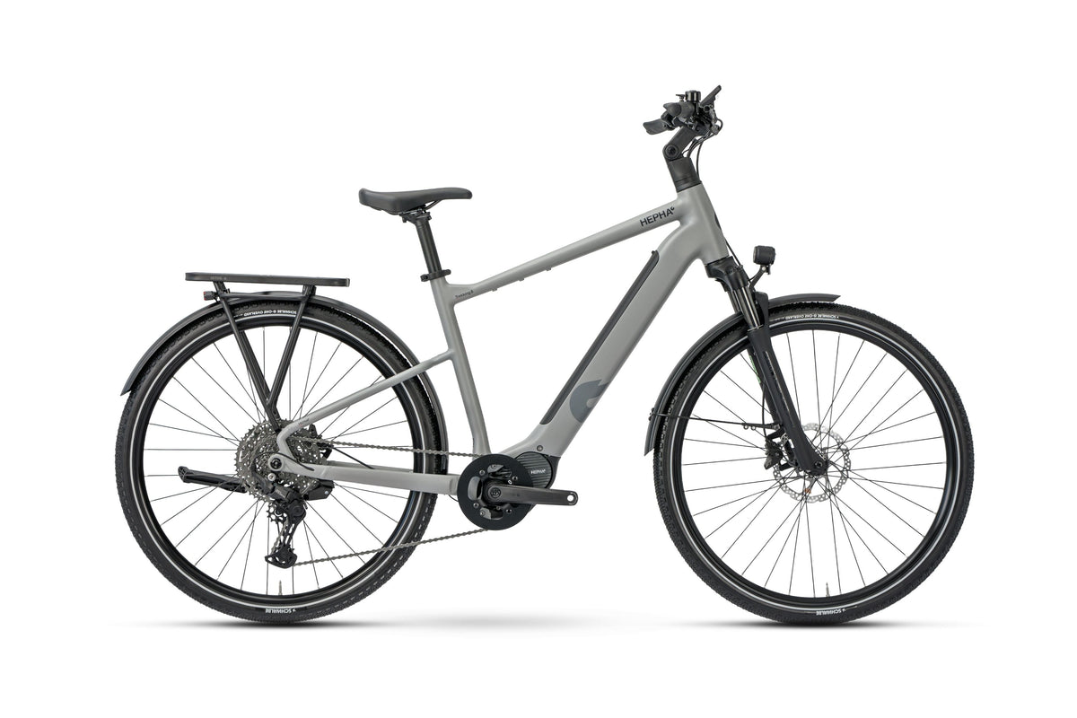 Hepha Trekking 8 Performance – sähköretkipyörä, 100 Nm, 600 Wh