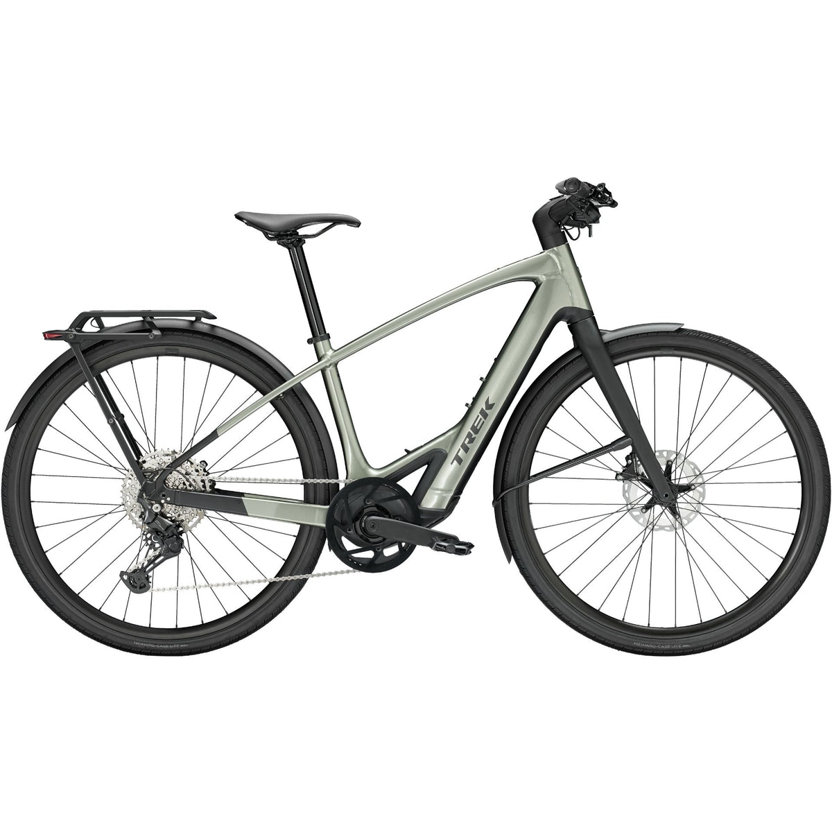 Trek FX+ 7 – kaupunkisähköpyörä, 50 Nm, 360 Wh