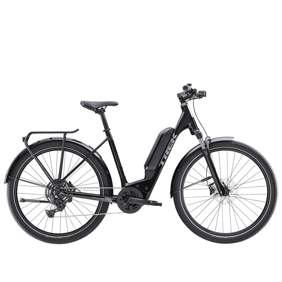 Trek Allant+ 5 Lowstep – sähkökaupunkipyörä, 85 Nm, 545 Wh