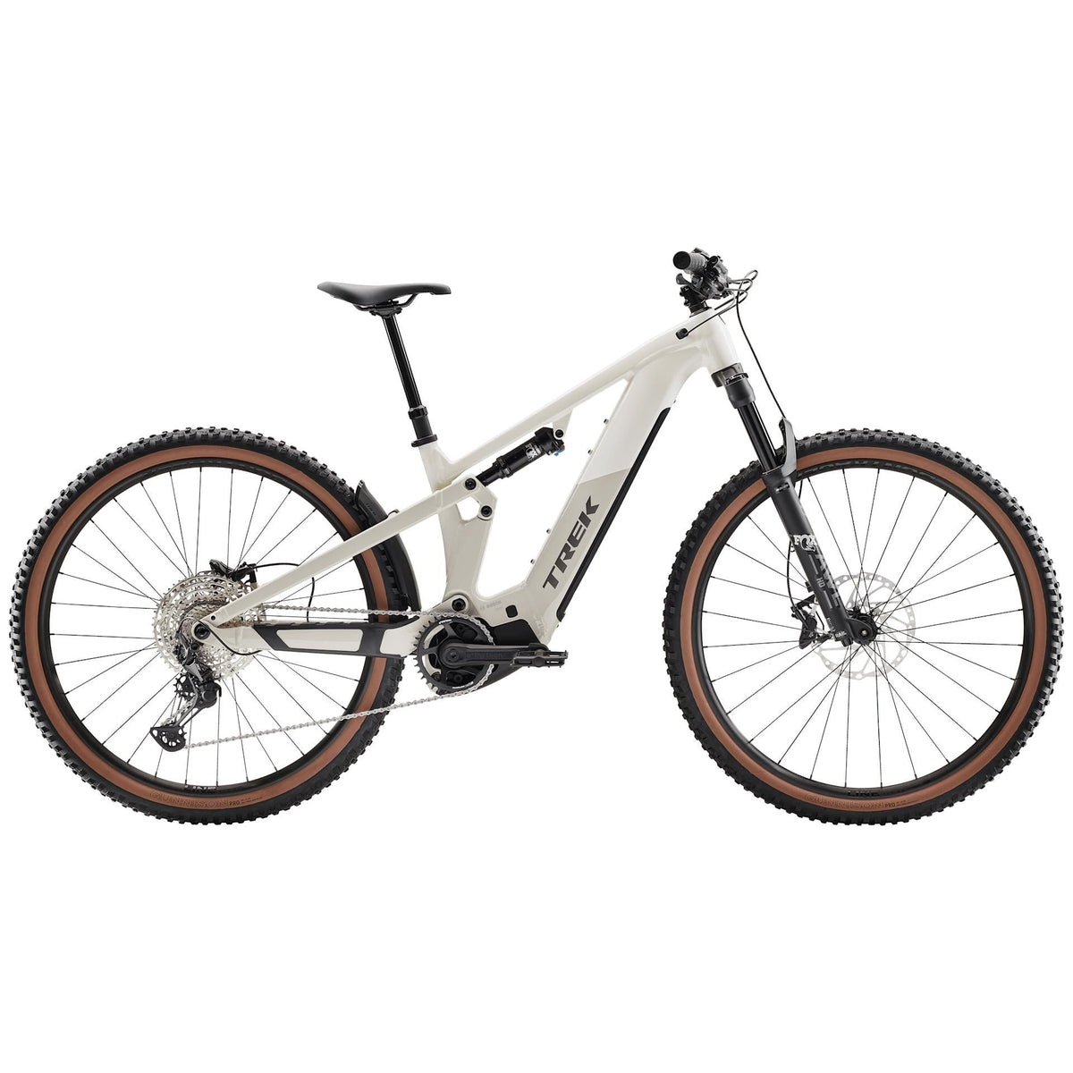 Trek Powerfly FS+ 6 Gen 4 – sähkömaastopyörä, 85 Nm, 800 Wh