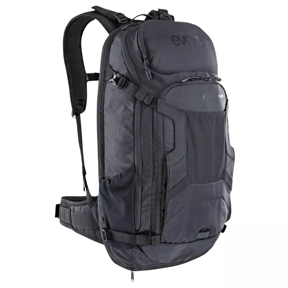 EVOC FR Trail E-Ride 20 M/L – sähkömaastopyörän suojareppu, Liteshield-selkäsuoja