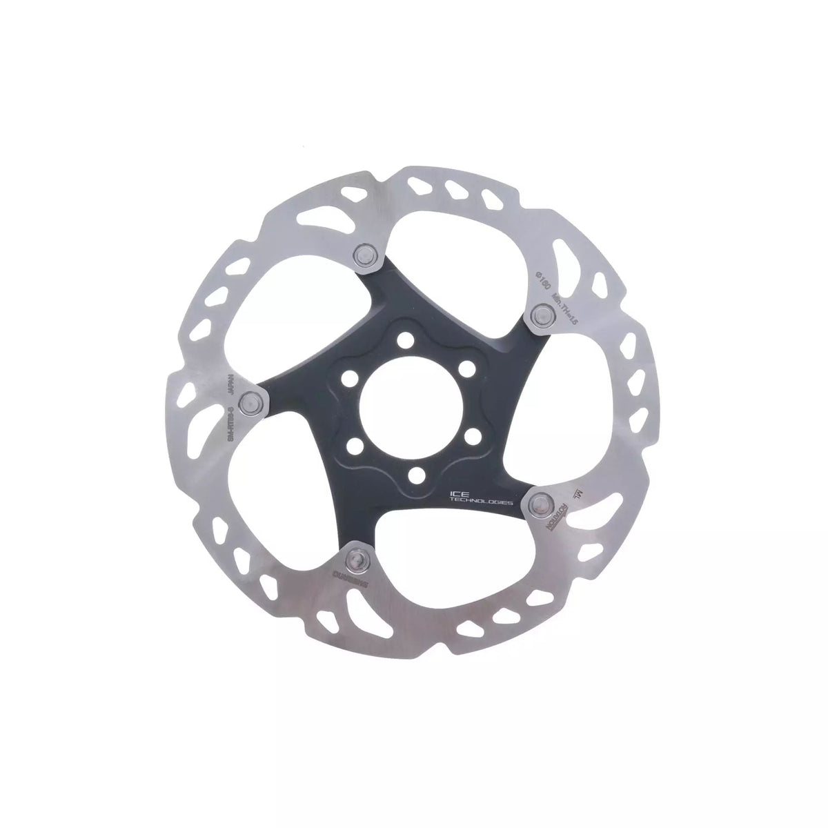 Shimano XT SM-RT86 – jarrulevy, 160 mm, 6-pultti, ICE TECHNOLOGY