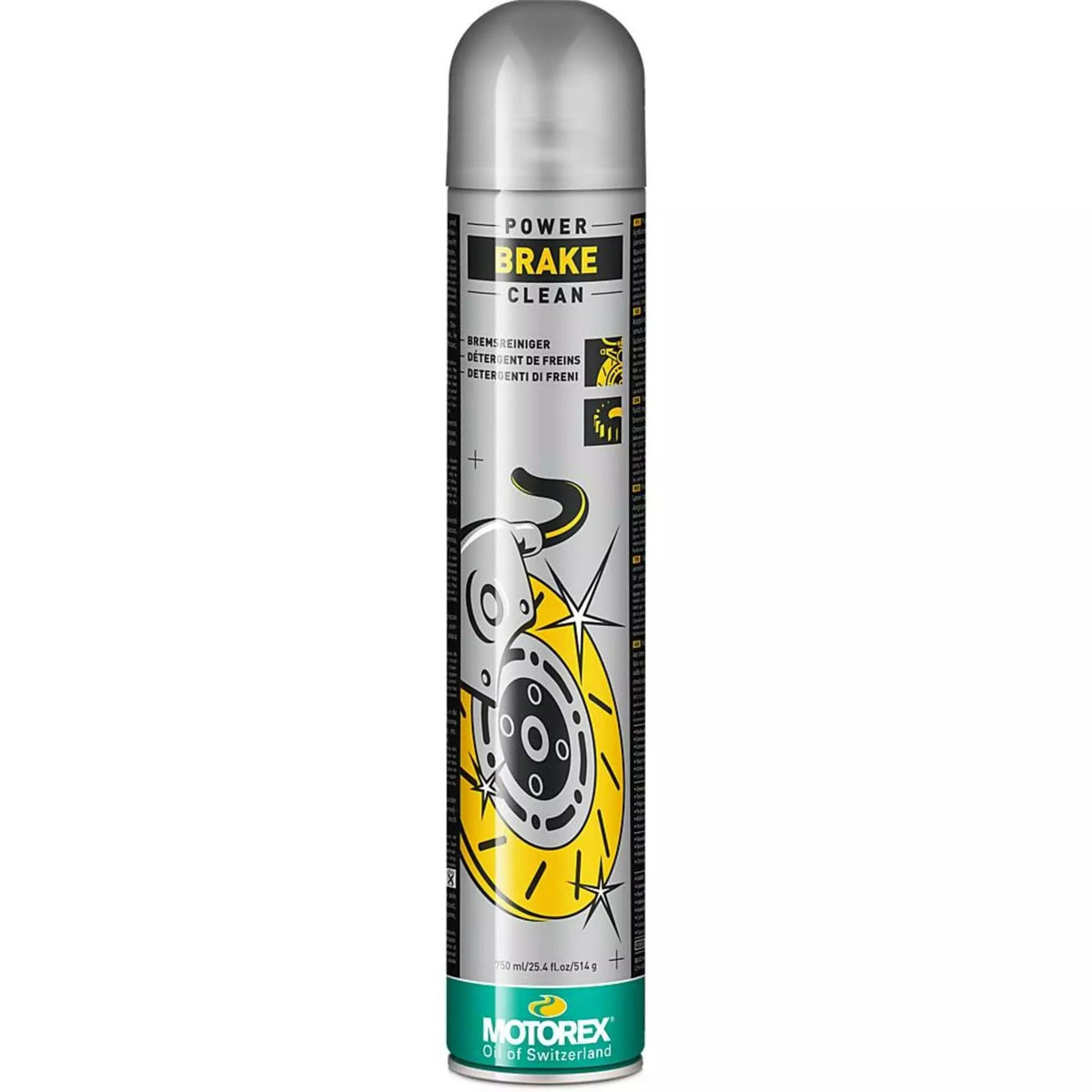 Motorex Power Brake Clean Aerosol – jarrunpuhdistusaine, jäännösvapaa, 750 ml