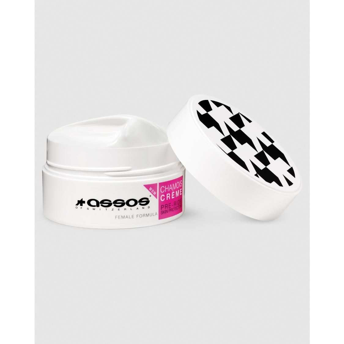Assos Chamois Creme 200ml Women – pyöräilyrasva hiertymien ehkäisyyn