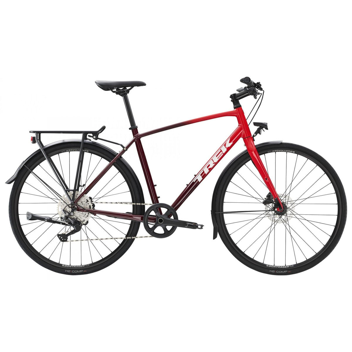 Trek FX 3 Disc Equipped – hybridipyörä, 1x10-voimansiirto