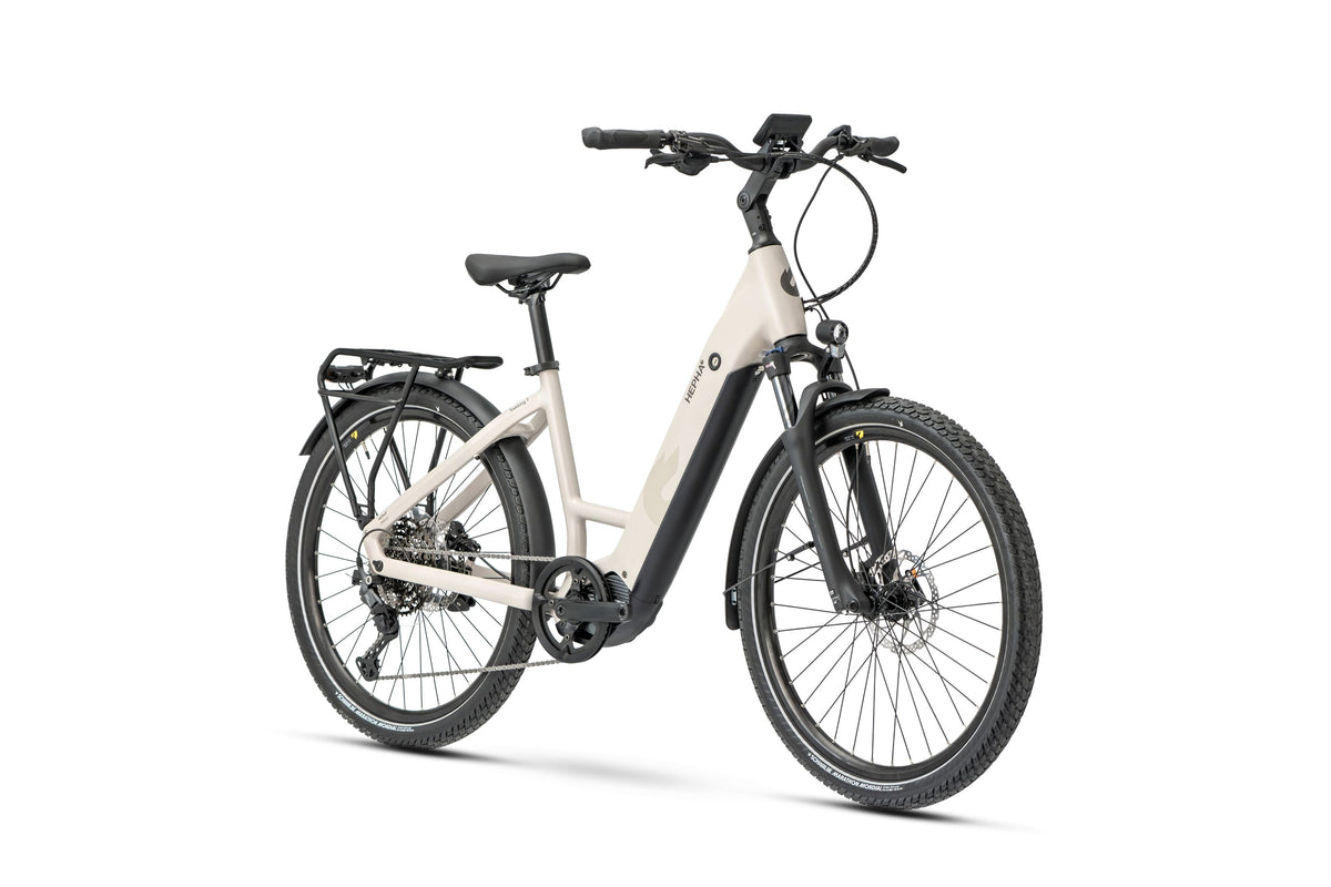 Hepha Trekking 7 Ultra Low Step – sähköhybridipyörä, 100 Nm, 800 Wh