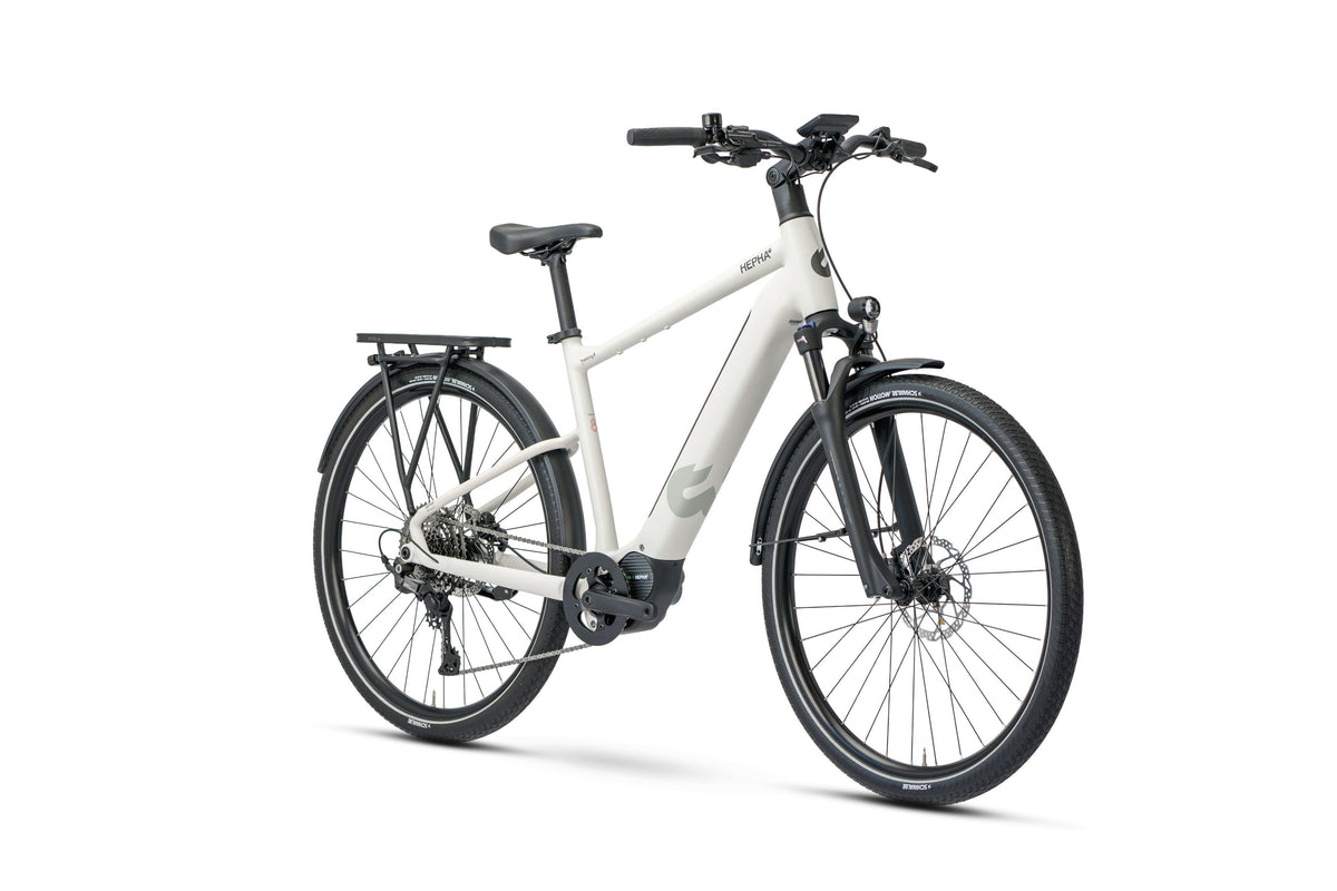 Hepha Trekking 8 Long Range – sähköhybridipyörä, 100 Nm, 600 Wh