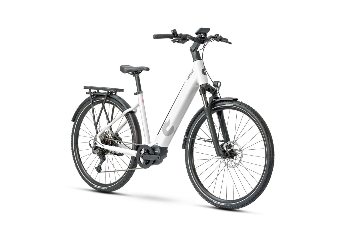 Hepha Trekking 8 Long Range Low Step – sähköpyörä, 100 Nm, 600 Wh