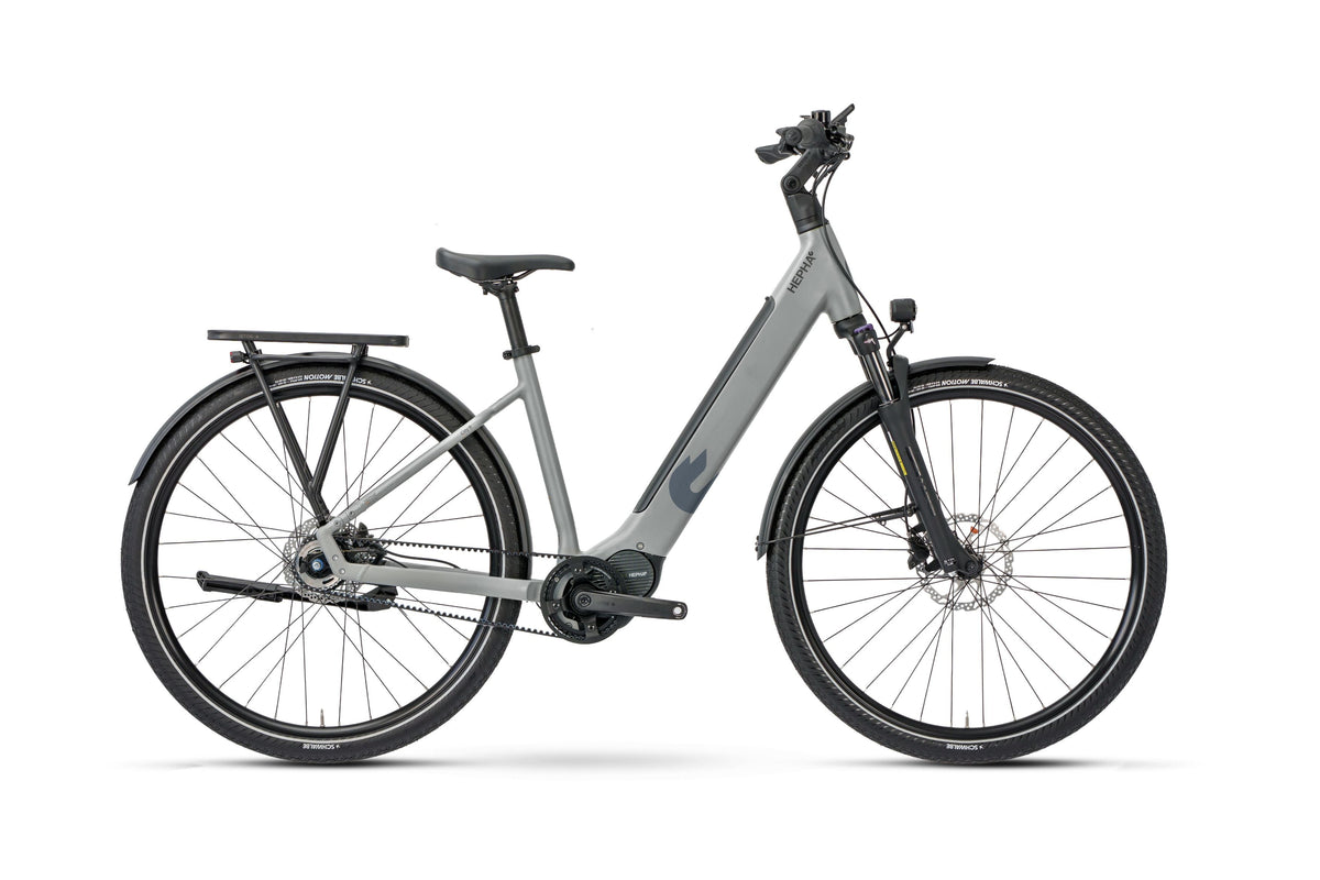 Hepha City 8 Performance Low Step – sähköpyörä, 100 Nm, 600 Wh