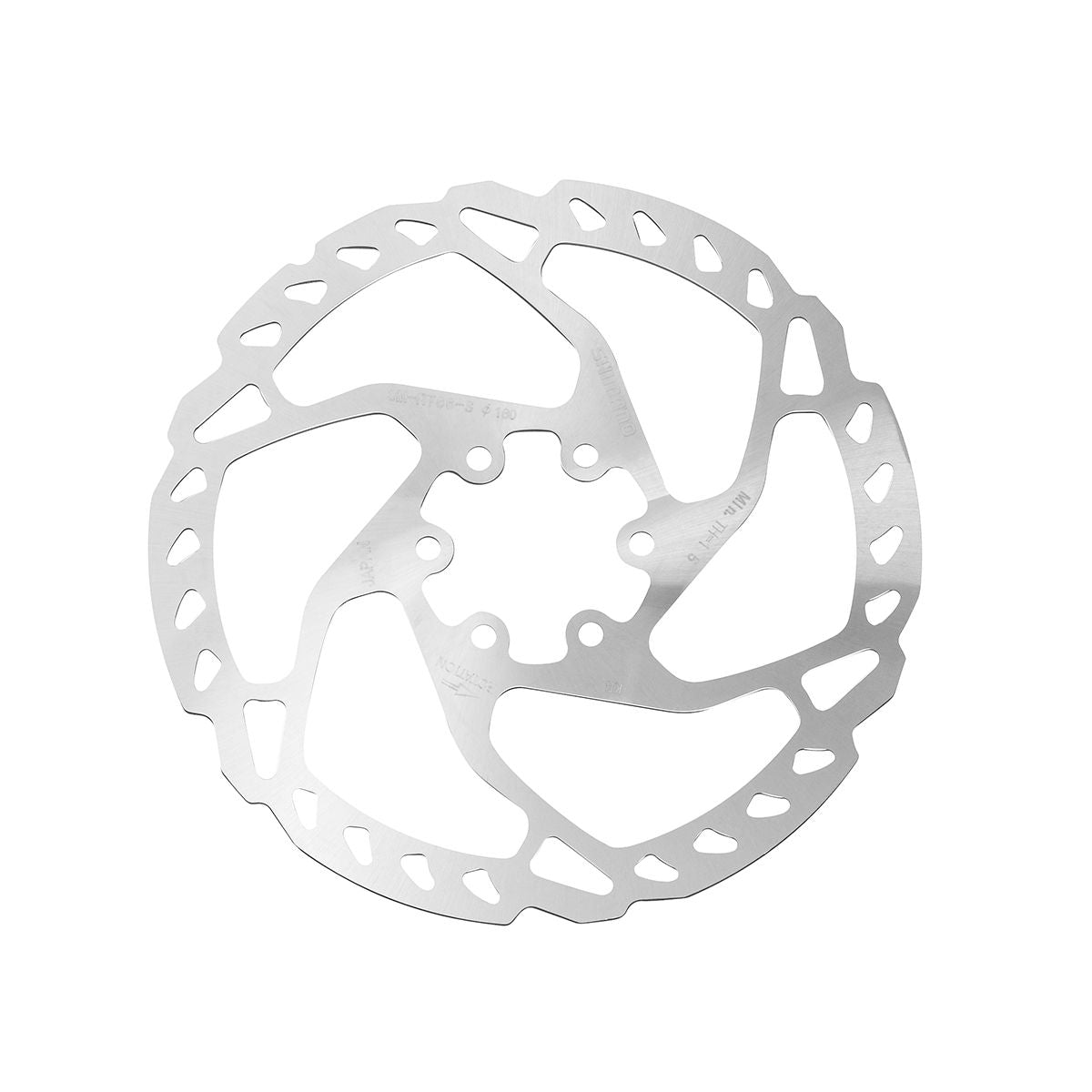 Shimano SLX SM-RT66 – jarrulevy, 6-pulttinen 160 mm