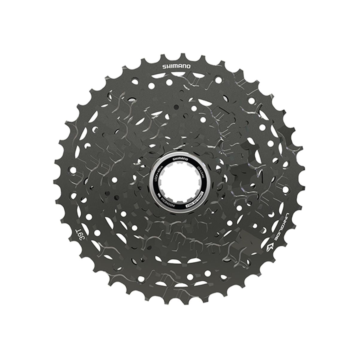 Shimano CS-LG400-10 – takarattaat, 10-vaihteiset, LinkGlide