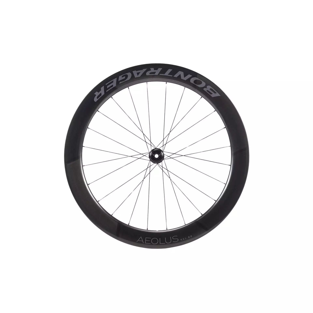 Bontrager Aeolus RSL 62 TLR Disc 12x100mm – OCLV-carbon etupyörä