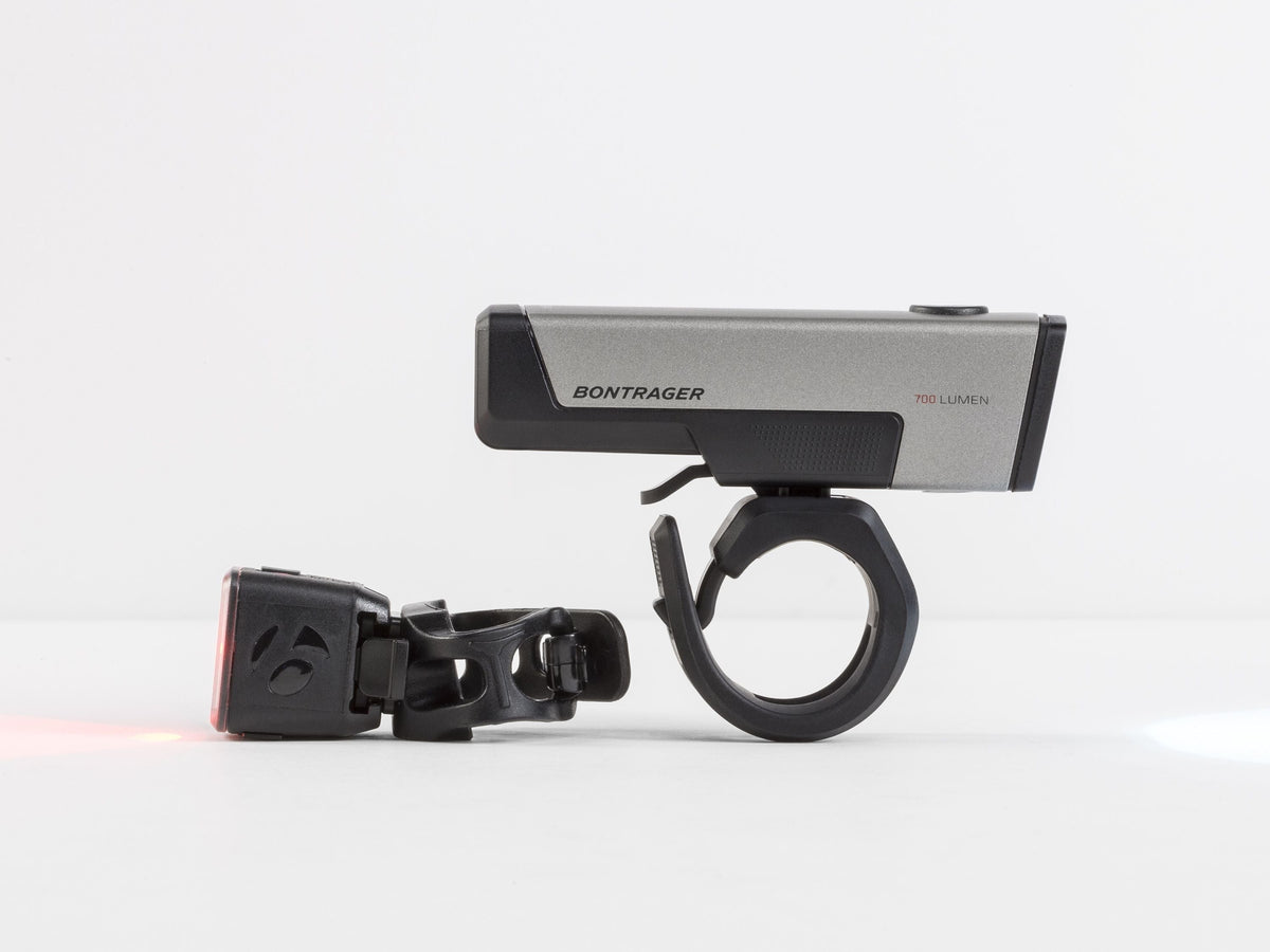 Bontrager Ion Comp R/Flare R City – pyörän valosarja, 700/35 lm, USB-ladattava