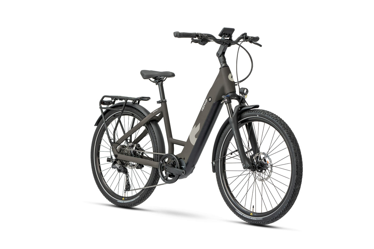 Hepha Trekking 7 Ultra Low Step – sähköhybridipyörä, 100 Nm, 800 Wh