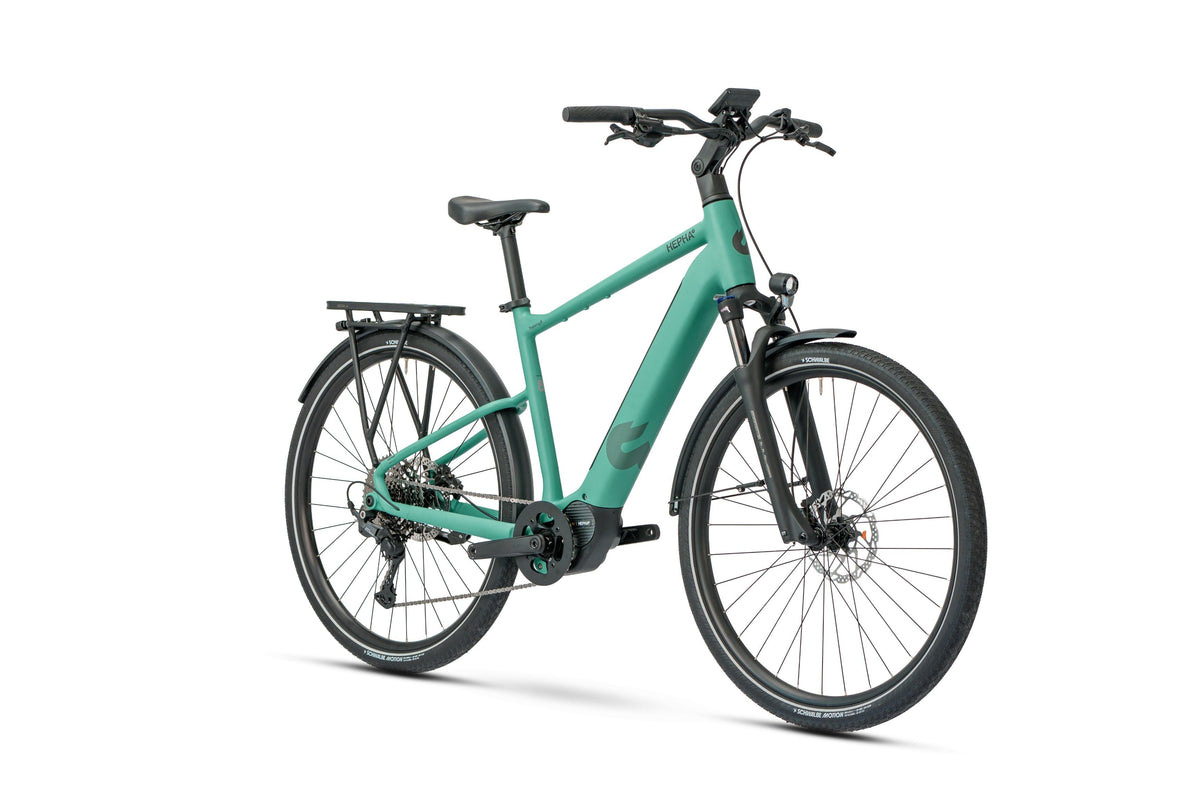 Hepha Trekking 8 Long Range – sähköhybridipyörä, 100 Nm, 600 Wh