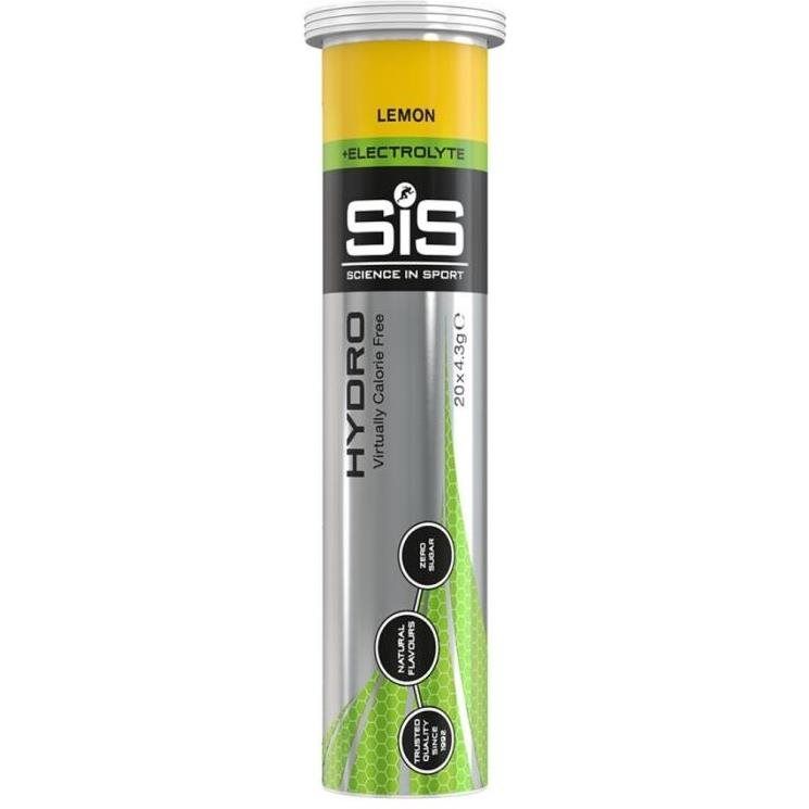 Science in Sport Go Hydro Sitruuna – urheilun elektrolyyttitabletit, 20 kpl