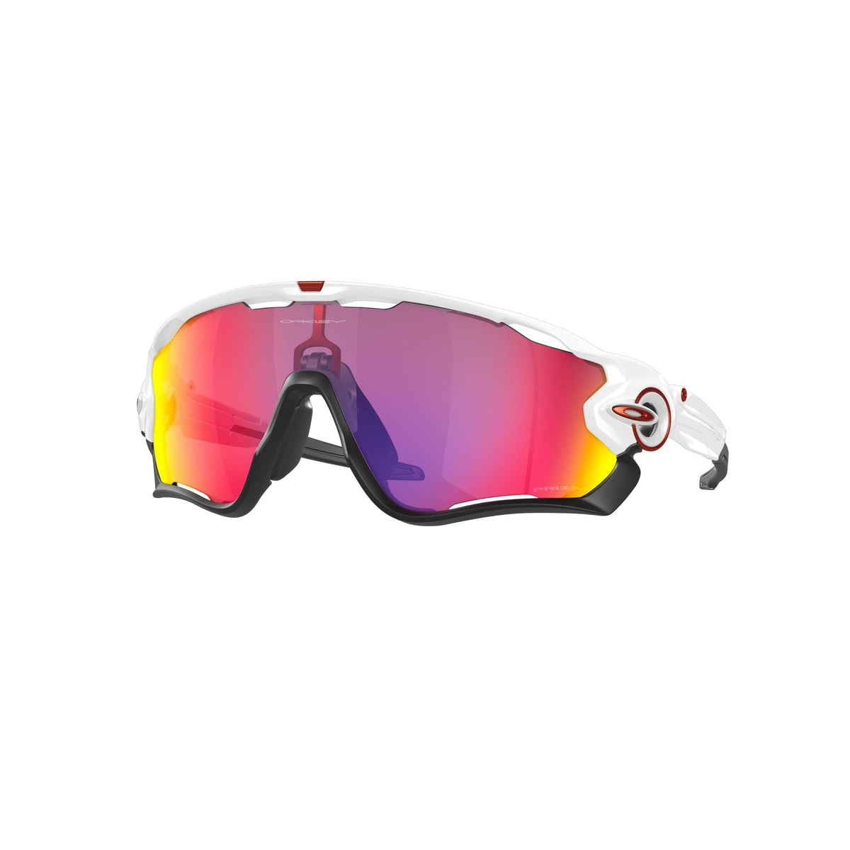 Oakley Jawbreaker Polished White – pyöräilyajolasit, Prizm Road, Switchlock™