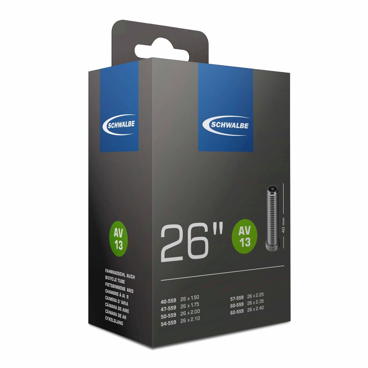 Schwalbe AV13 – sisärengas, 26x1.6-2.4"