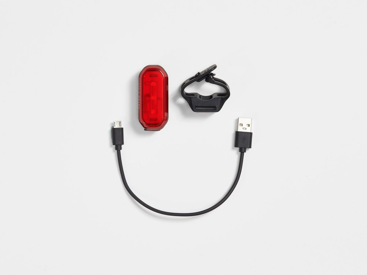 Trek Flare R Metro – USB-ladattava takavalo, 20 lm, IPX4