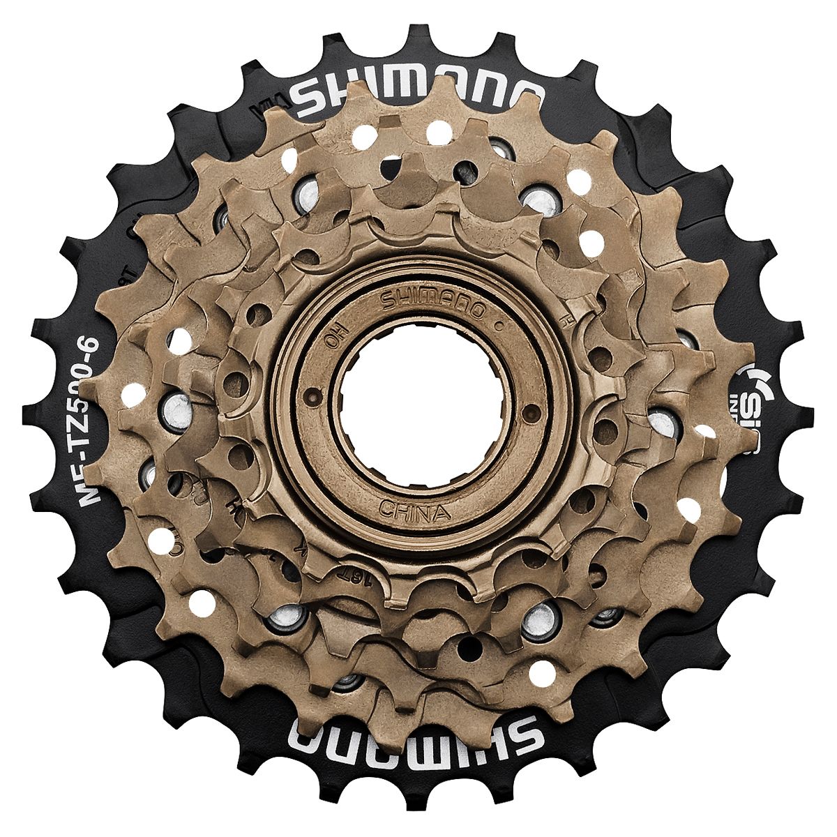 Shimano MF-TZ500 – 6-vaihteinen vapaaratas, 14-28T