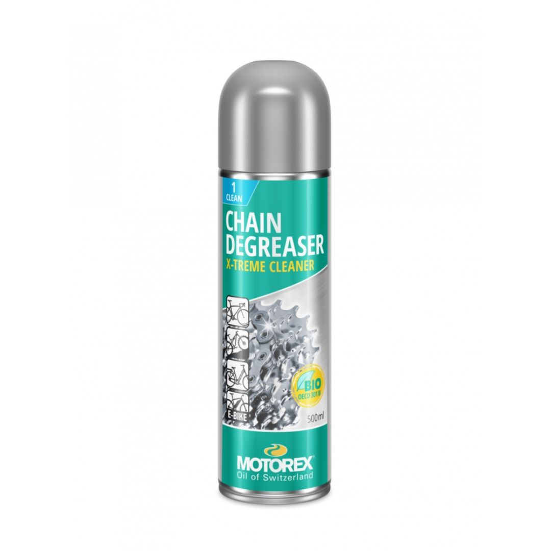 Motorex Chain Cleaner Spray – pyörän ketjun puhdistusaine, 500 ml