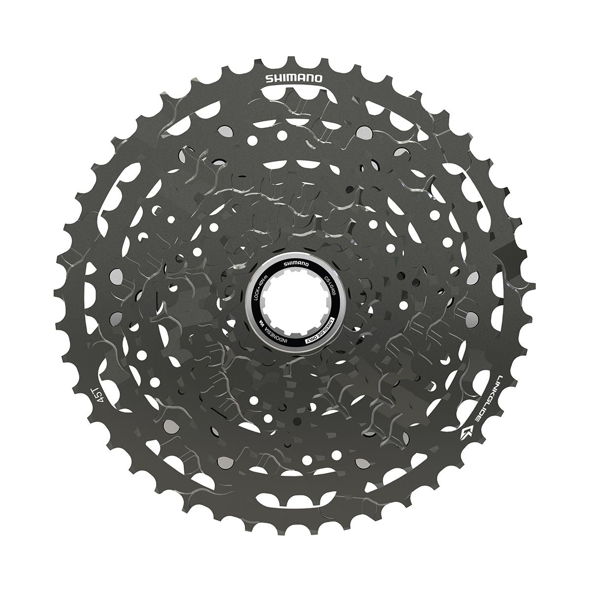 SHIMANO CS-LG400-11 – 11-vaihteinen kasetti 11-45T LINKGLIDE
